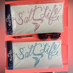 Salt Life decal / Sticker in Pink OR Blue